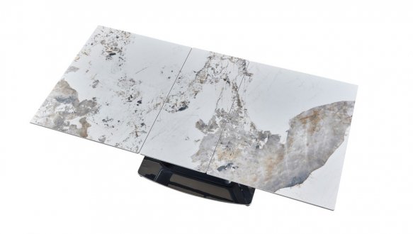 Стол Ludwig (140-180 см) White (+brown) Glossy 0