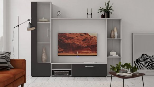 Стінка Адель попелястий / антрацит