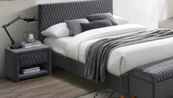 Приліжкова тумба Azurro Velvet 0