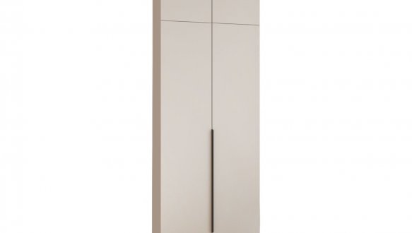 Шкаф Mebelstar Оскар двухдверный с антресолью Кашемир 100 см 2