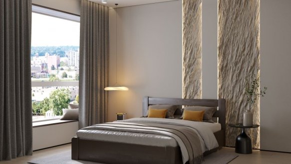 Спальня Lira/Лира Лев с комодом 3S и тумбами 4