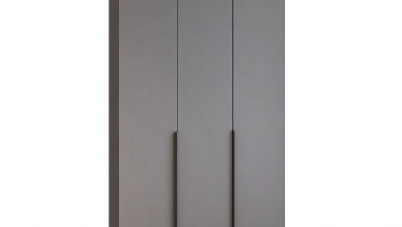 Шкаф Mebelstar Оскар трехдверный с антресолью Антрацит 120 см 0