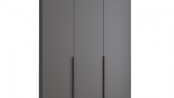 Шкаф Mebelstar Оскар трехдверный с антресолью Антрацит 150 см 0