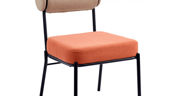 Стілець TOTORO сірий та теракотовий