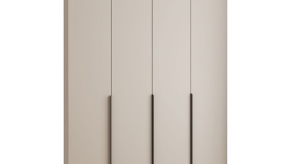 Шкаф Mebelstar Оскар четырехдверный с антресолью Кашемир 160 см 2