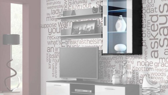 Витрина навесная Soho 2