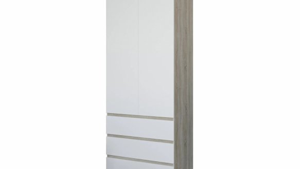 Шкаф Морели Т210 2 дверный сонома с полками 80 см 2