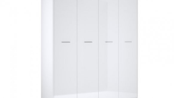 Шафа 4дв Міромарк Белладжіо 4 дверна білий 183 см