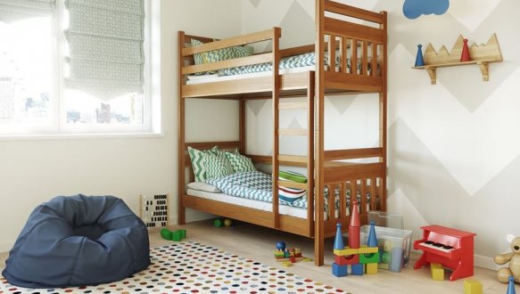 Двоярусне ліжко Умка + шухляди