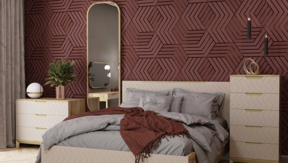 Кровать 160*200 Сван 6