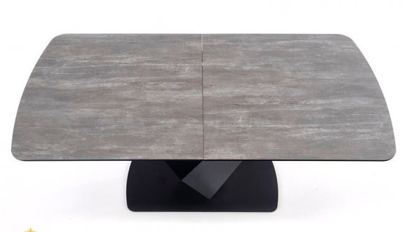 Стол Vinston темно-серый/черный 3