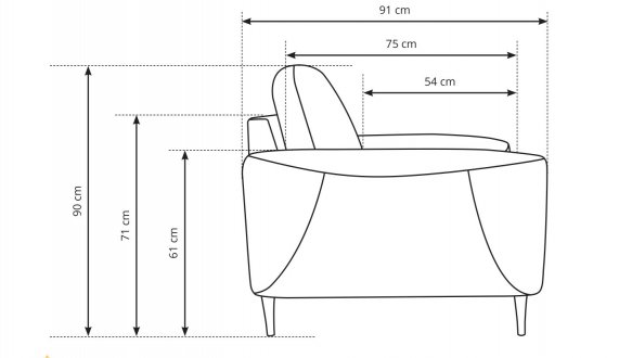 Кресло мягкое Boho 6