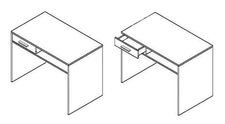 Стіл письмовий BIU1S Непо 3
