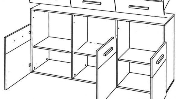 Комод 3D3S Соло 0