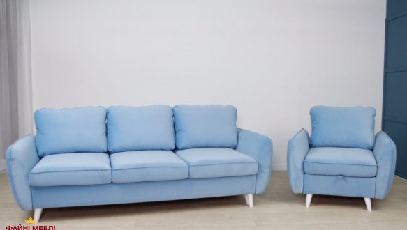 Диван раскладной еврокнижка Хеннеси Мебель Стиль 229 × 103 см 6