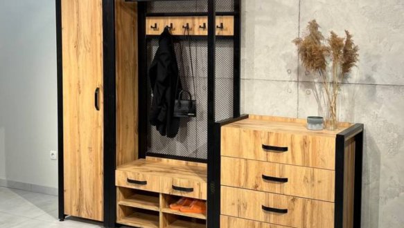 Прихожая LOFT комплектация 01 MebliRoMax