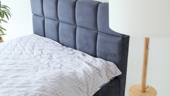 Ліжко м'яке двоспальне Тейлор з підйомним механізмом та нішею для білизни 15