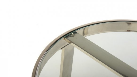 Стол кофейный CB-2 прозрачный 5