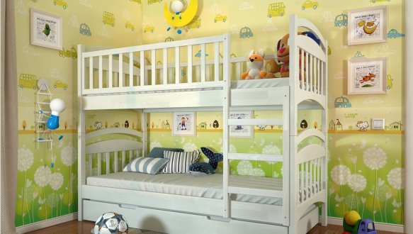 Двоярусне ліжко Смайл 1