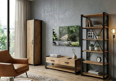 Модульна вітальння LOFT MebliRoMax