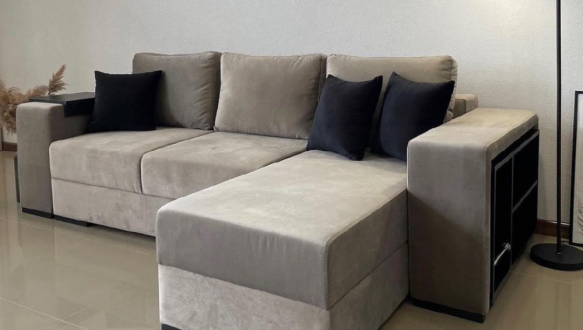 Кутовий диван розкладний єврокнижка Лоренцо Меблі Стиль 263 х 163 см 3