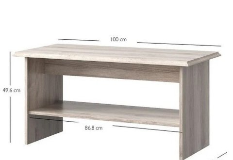 Столик журнальный 100 каштан Nairobi Lizbon 0