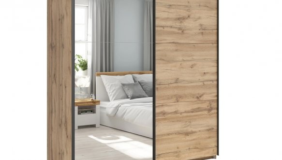 Шафа-купе із дзеркалом SZF/183/M Tetrix 