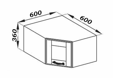 Антресоль А 60х60 Доминика