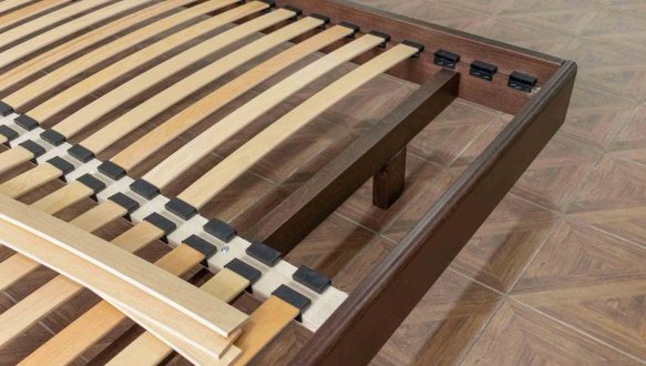 Ліжко двоспальне дерев'яне Дрімка Орфей Бук 29