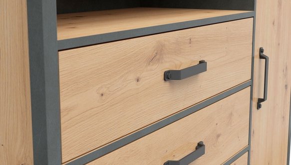 Комод KOM1D3S/130 Weston 0