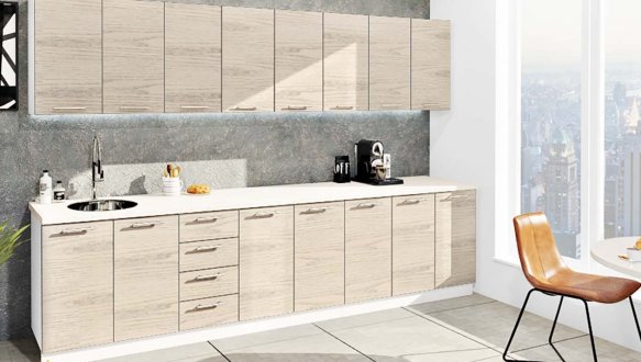 Кухонний комплект Фарбований високий глянець 3,2 м 5