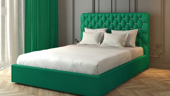 Кровать мягкая двуспальная Лев Анталия 1