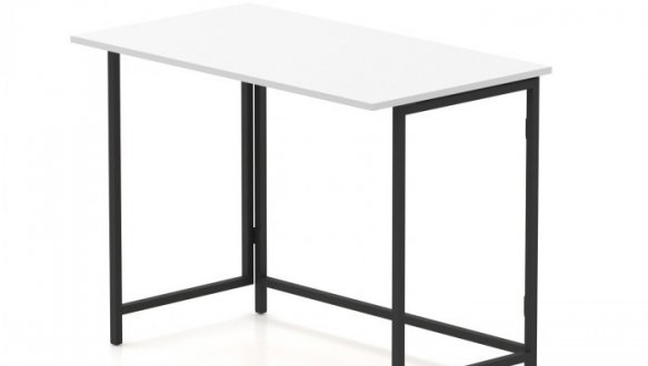 Стол-трансформер Sly Белый/Чёрные ноги 2
