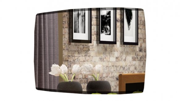 Зеркало 120 х 75 Белла 0