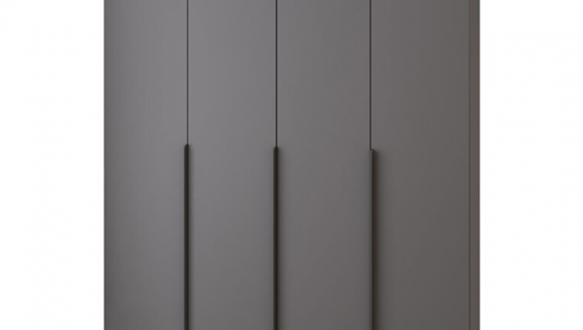 Шафа Mebelstar Оскар чотирьохдверна 160 см Антрацит 160 см 4