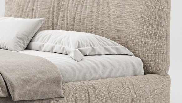  Ліжко двоспальне м'яке Woodsoft Kemi / Кемі з підйомним механізмом та нішею для білизни 5