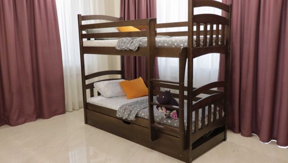 Двоярусне ліжко з підйомним механізмом Бембі 4