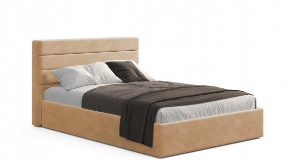 Ліжко м'яке Віоріна деко Street / Стріт без підйомного механізму 11