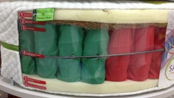 Матрац Evolution Fusion Duo / Фьюжн Дуо 5