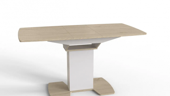 Стіл-трансформер Shanghai Дуб сонома/Білий діамант