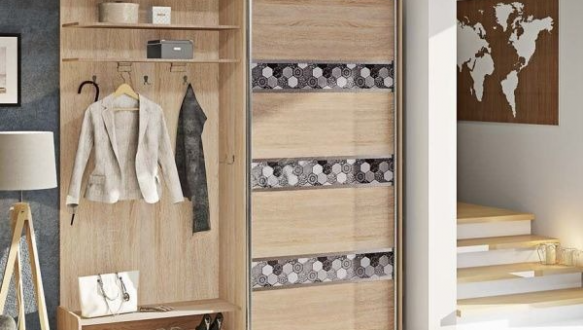 Прихожая-купе 1,4м Модель-4 однодверная