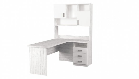 Стол угловой с надстройкой 0