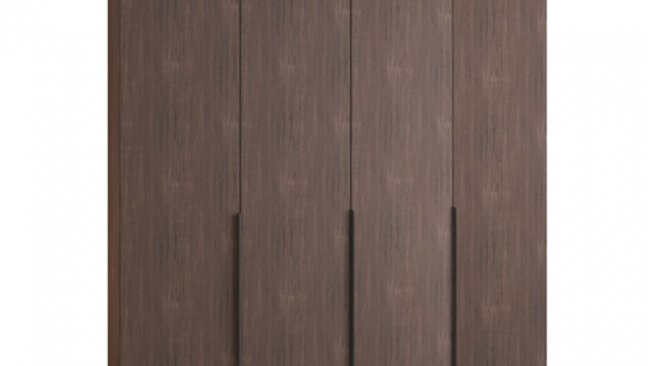 Шкаф Mebelstar Оскар четырехдверный с антресолью и ящиками Дуб ристрето 200 см 2