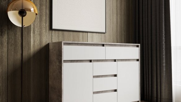 Комод Т227 Бетон Морели 5