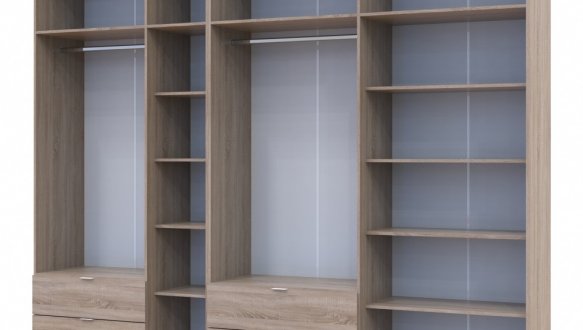 Шафа для одягу Дорос Лукас дуб сонома 7 дверна 300 см 3