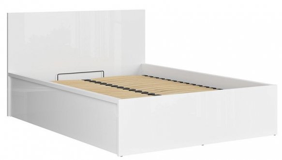 Кровать двуспальная BRW Poland LOZ/140/B Tetrix / Тетрикс с подьемним механизмом и нишей для белья ДСП 0