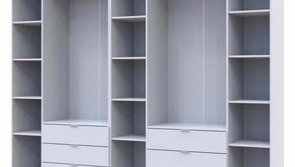 Шкаф Дорос Геллар кашемир 7 дверной 271,2 см 3