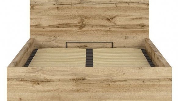 Кровать односпальная BRW Poland LOZ/120/B Tetrix / Тетрикс с подьемним механизмом и нишей для белья ДСП 8