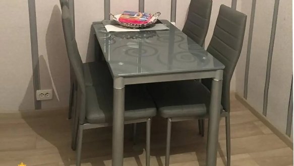 Стол Damar 80х60 Серый 1