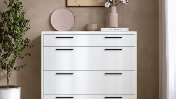 Спальня Nordon/Нордон DrevKO с комодом 4S и тумбами 3